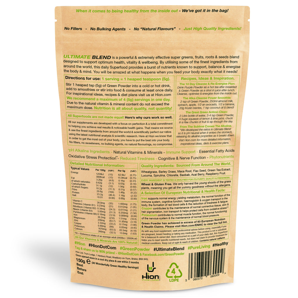 Hion - Green Powder™<BR>ULTIMATE BLEND™
