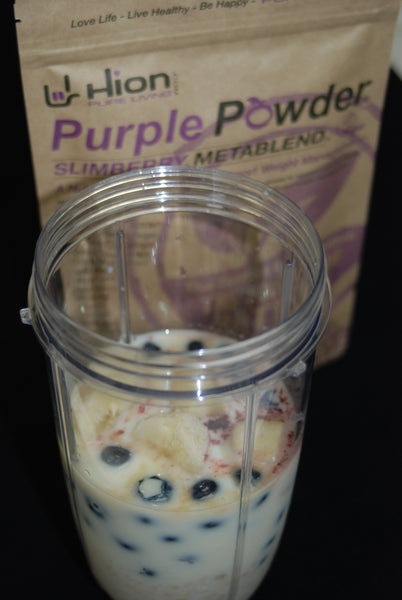 Purple Oats Breakfast Bowl
