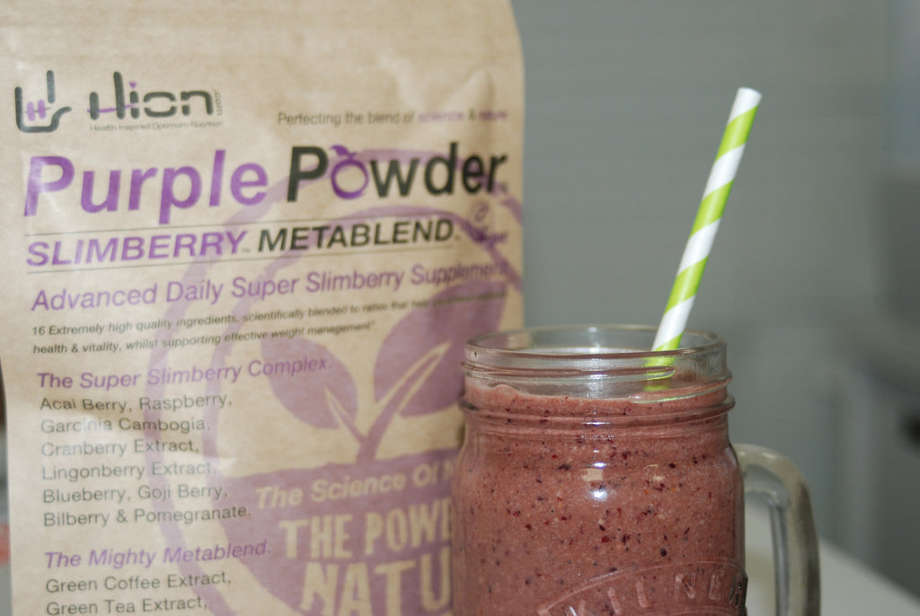 Purple Christmas smoothie