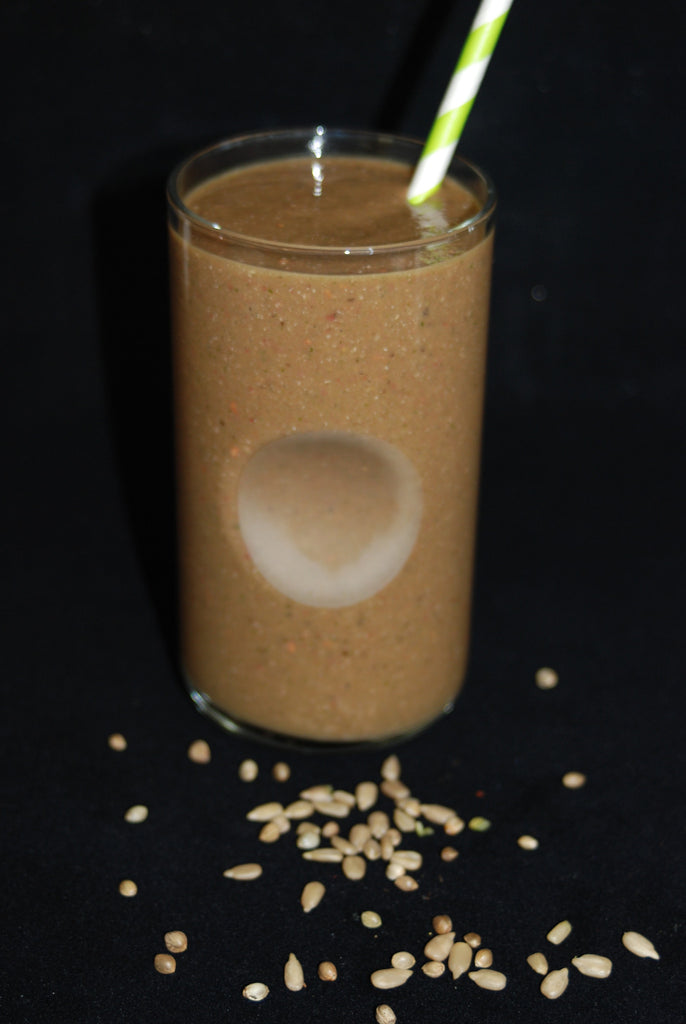 Carrot, Coriander and Berry Smoothie